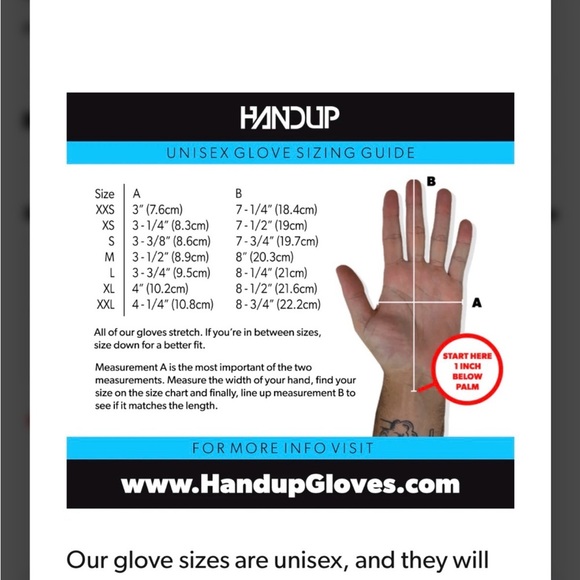 Handup NWT Sense3 Graffiti Most Days  Graphic unisex Gloves size small - Picture 4 of 4